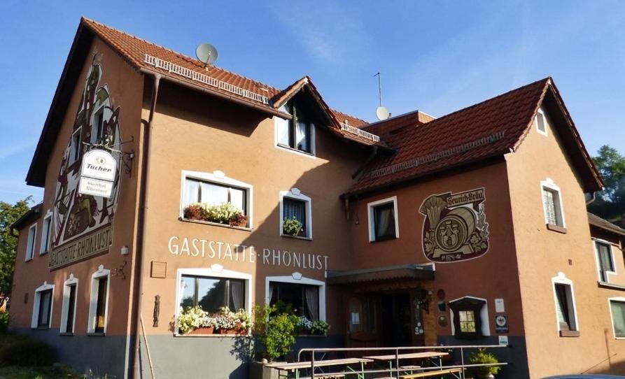 Gasthof Rhoenlust Hotel Bischofsheim an der Rhoen Luaran gambar